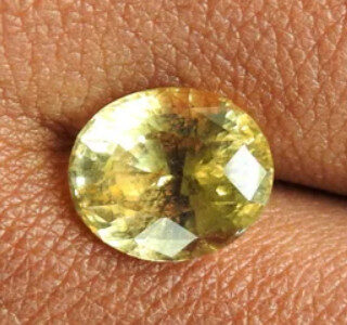 2.46 Ct - Ceylon Yellow Sapphire - Natural - Untreated - Unheated Sri Lanka Yellow Sapphire